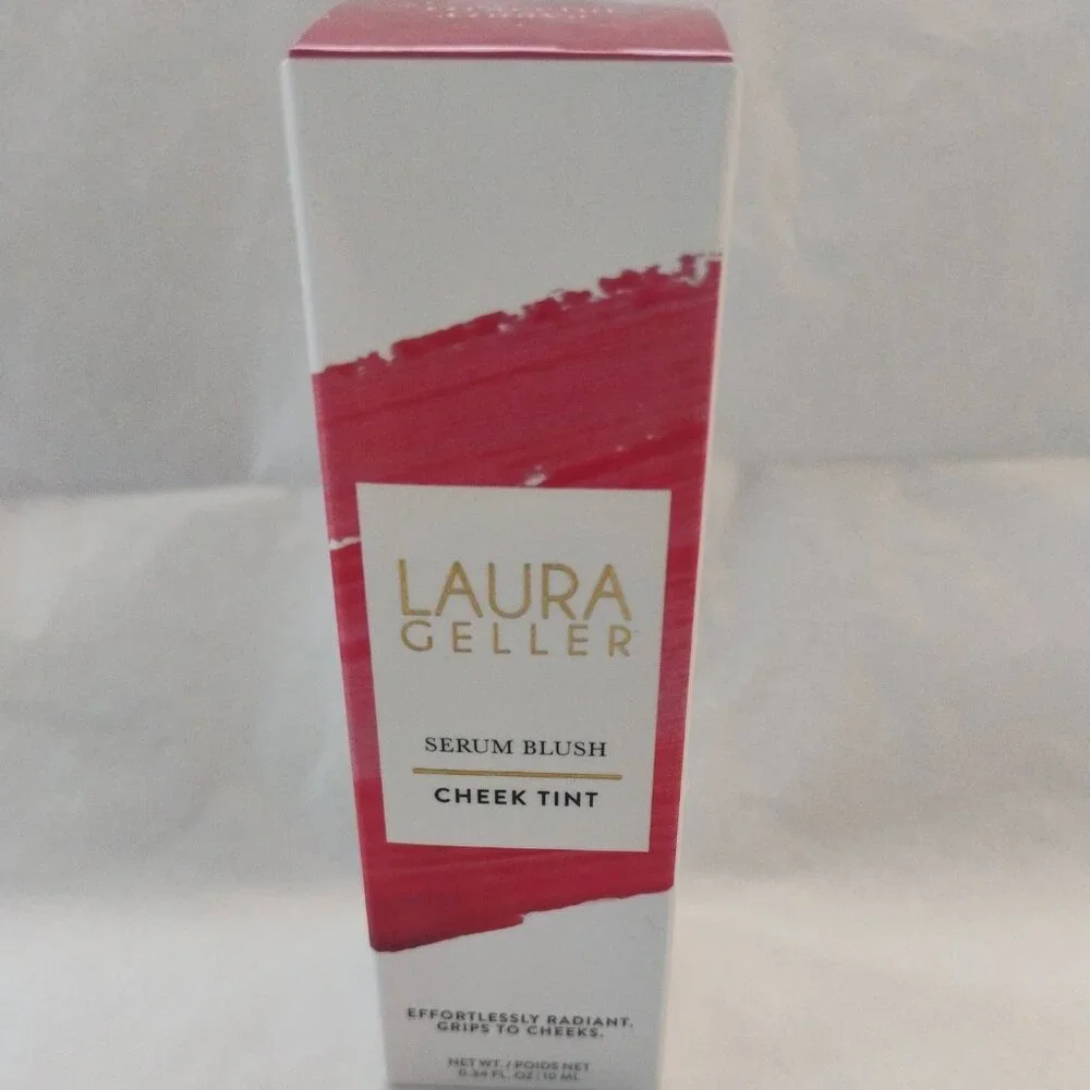 Laura Geller Serum Blush Cheek Tint in Shade-'Graceful Guava'-New in Box